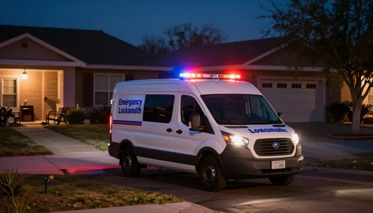 Emergency locksmith dispatcher taking urgent call for immediate response in Phoenix metro