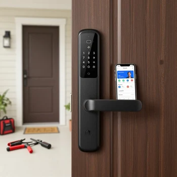 Smart lock installation for a residential property in Phoenix AZ